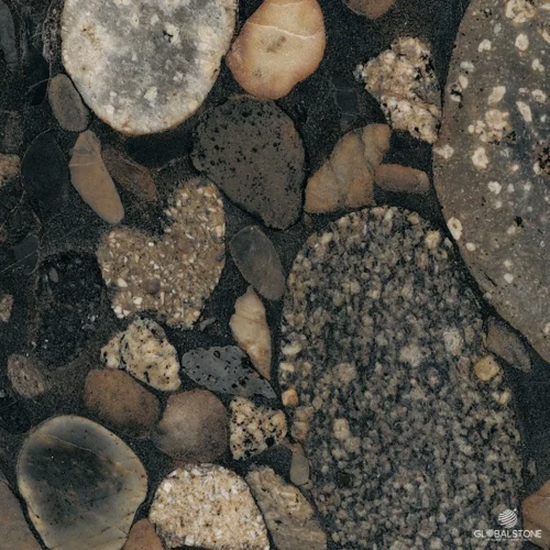 Granite Black Mosaic