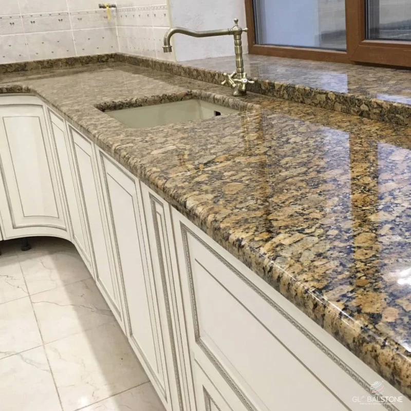 Стільниця з граніту Giallo Fiorito 2